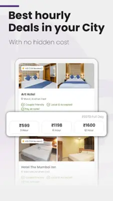 Brevistay Book Hourly Hotel android App screenshot 2