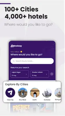 Brevistay Book Hourly Hotel android App screenshot 3